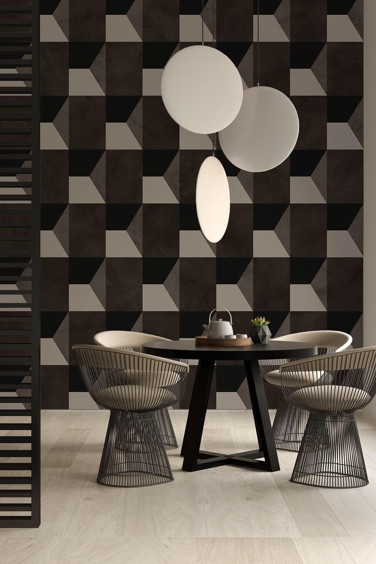  Geometric Shades Black