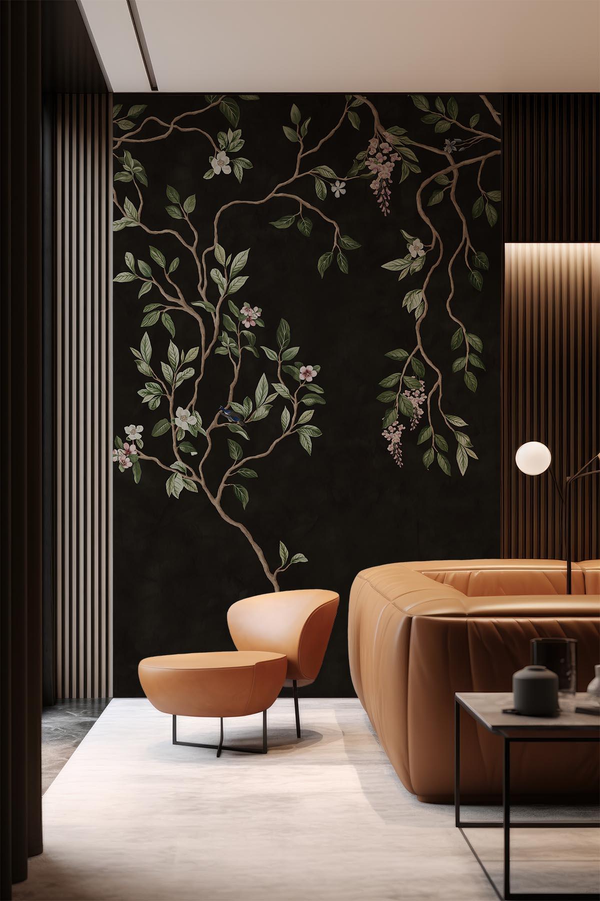  Chinoiserie Black