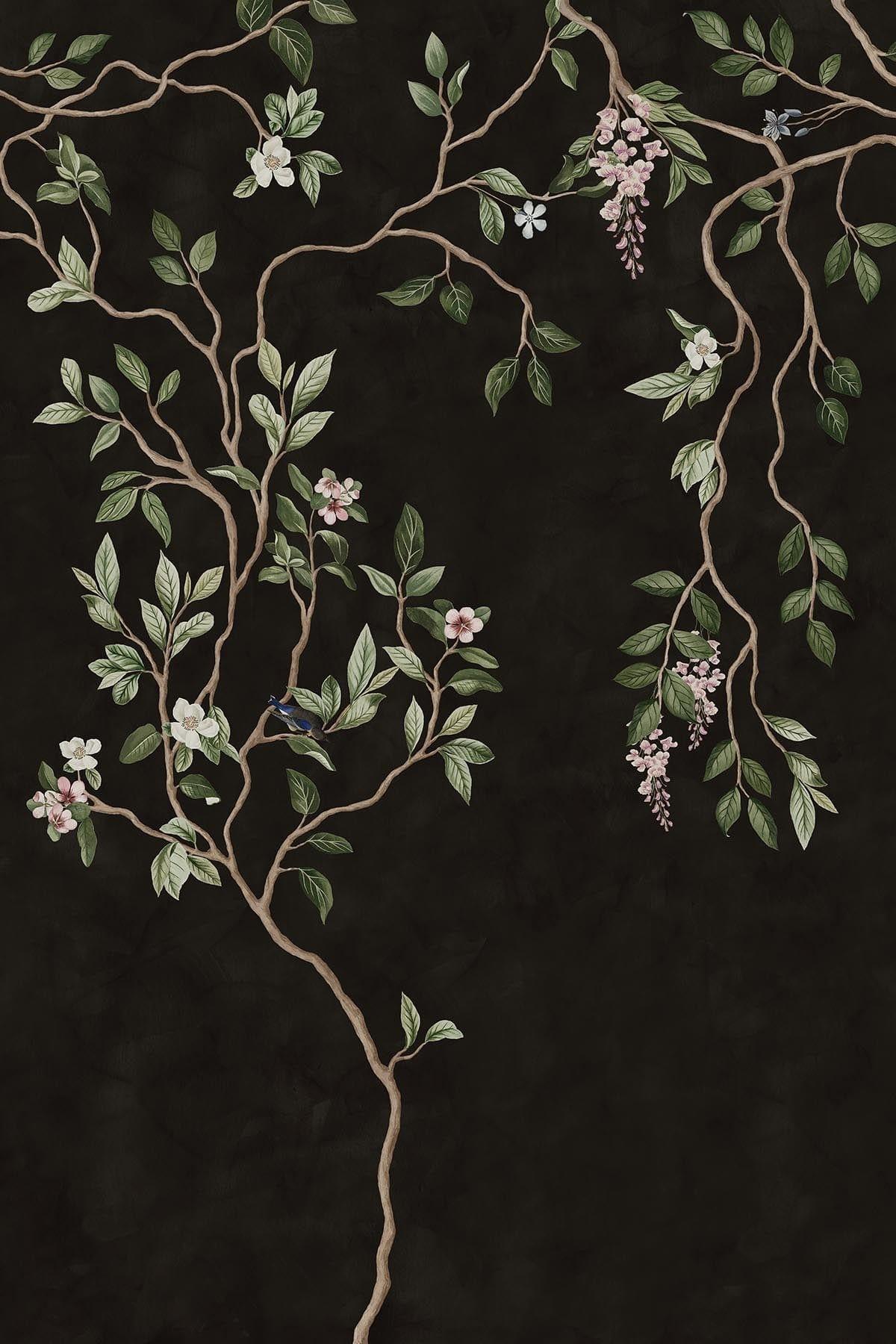  Chinoiserie Black
