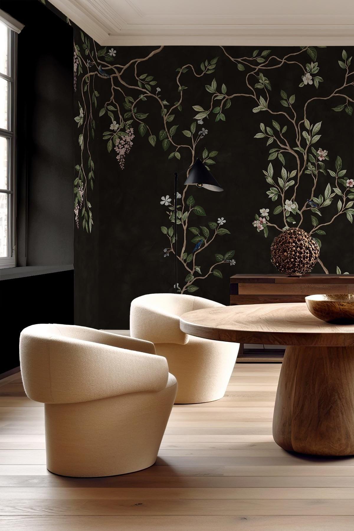  Chinoiserie Black