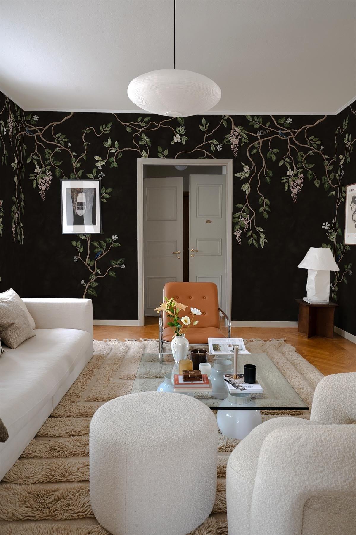  Chinoiserie Black