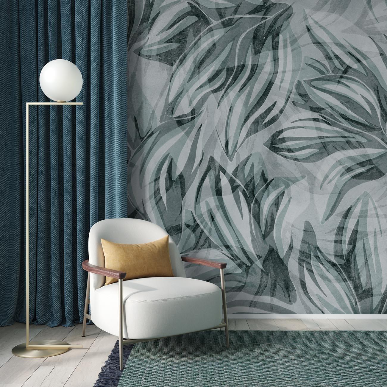  Large Scale Flower Blue