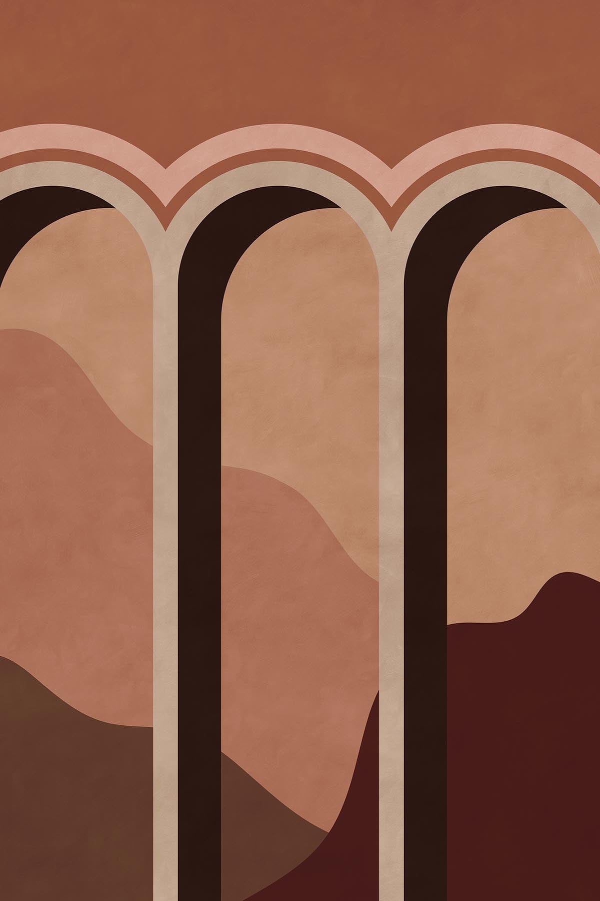  Arch Landscape Terracotta