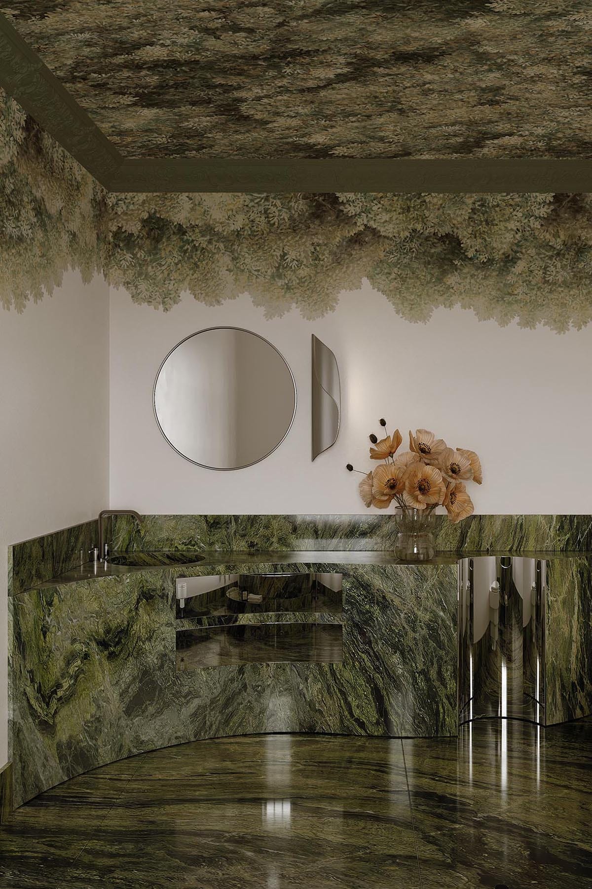  Sky Wild Forest Olive Green