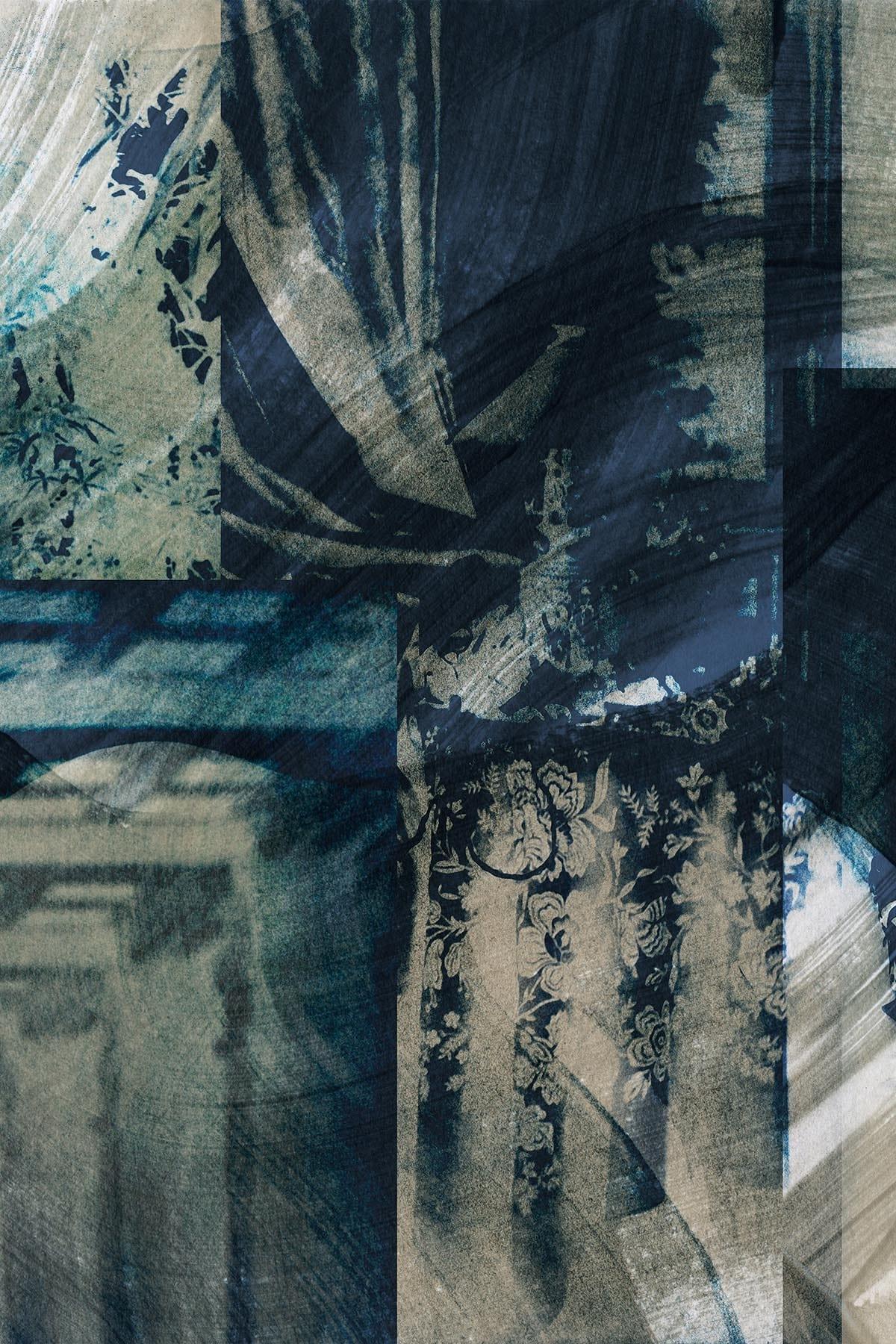  Deconstructed Art Dark Blue