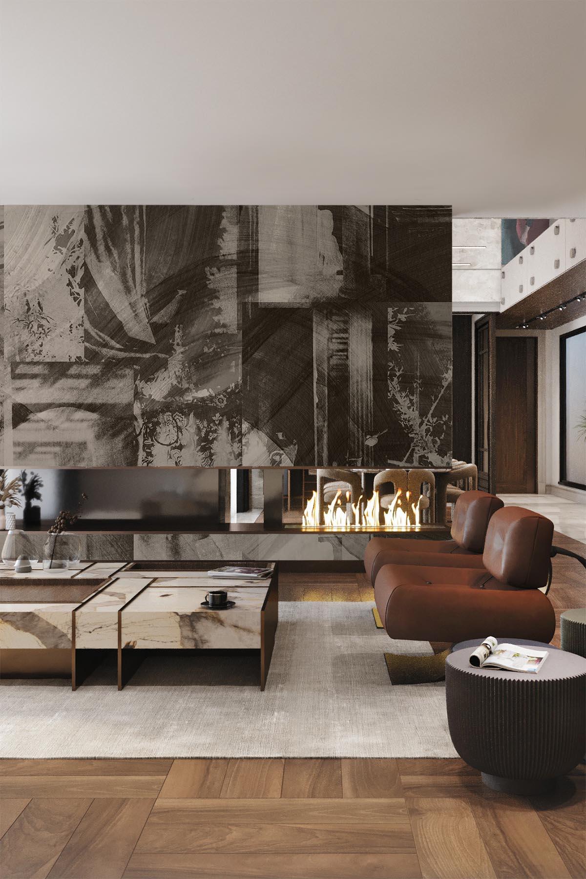  Deconstructed Art Black