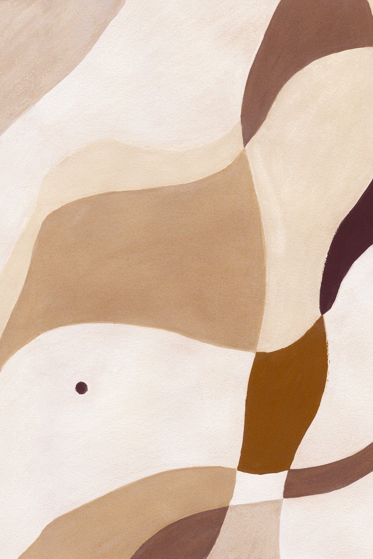 Abstract Pastel Beige