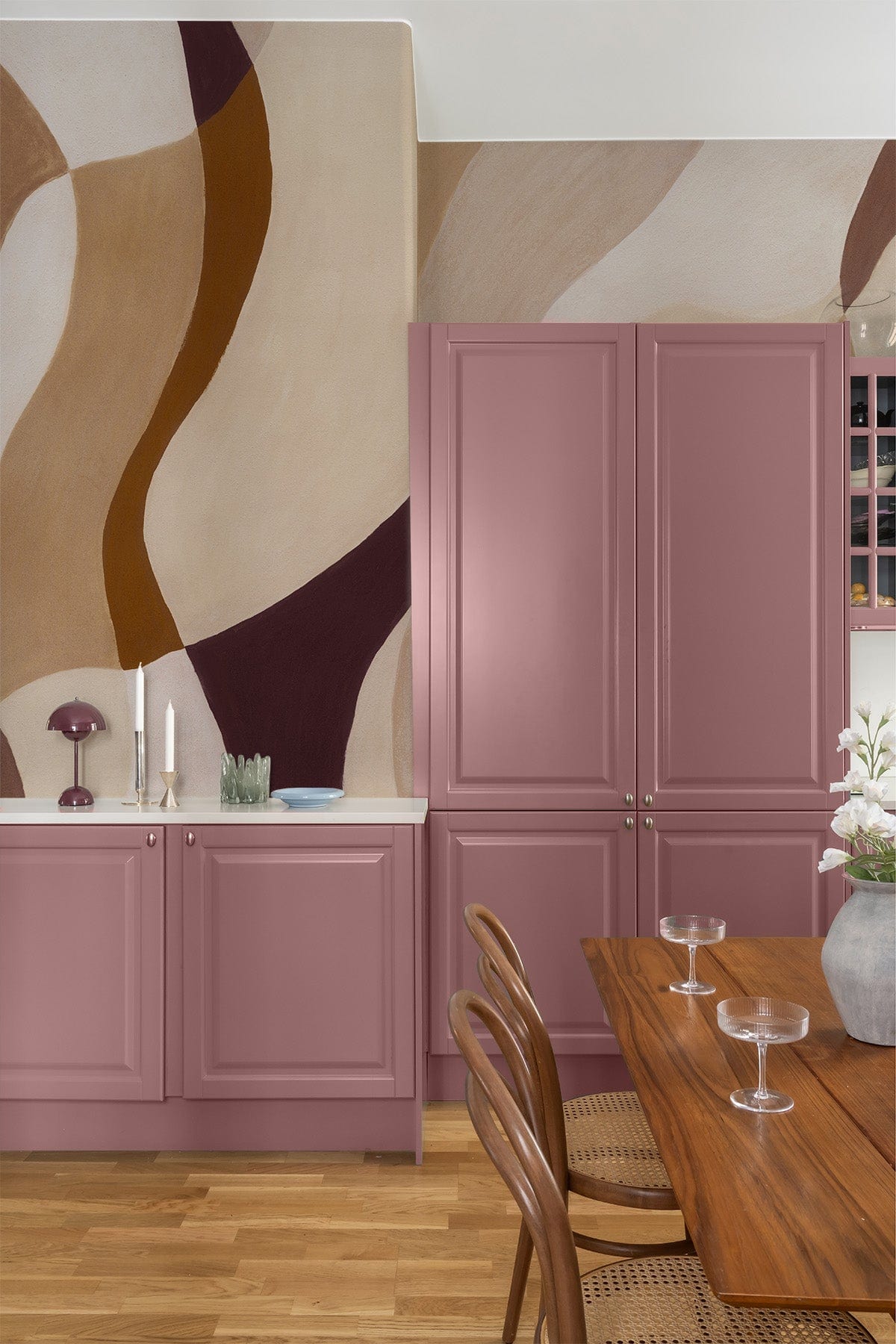  Abstract Pastel Beige