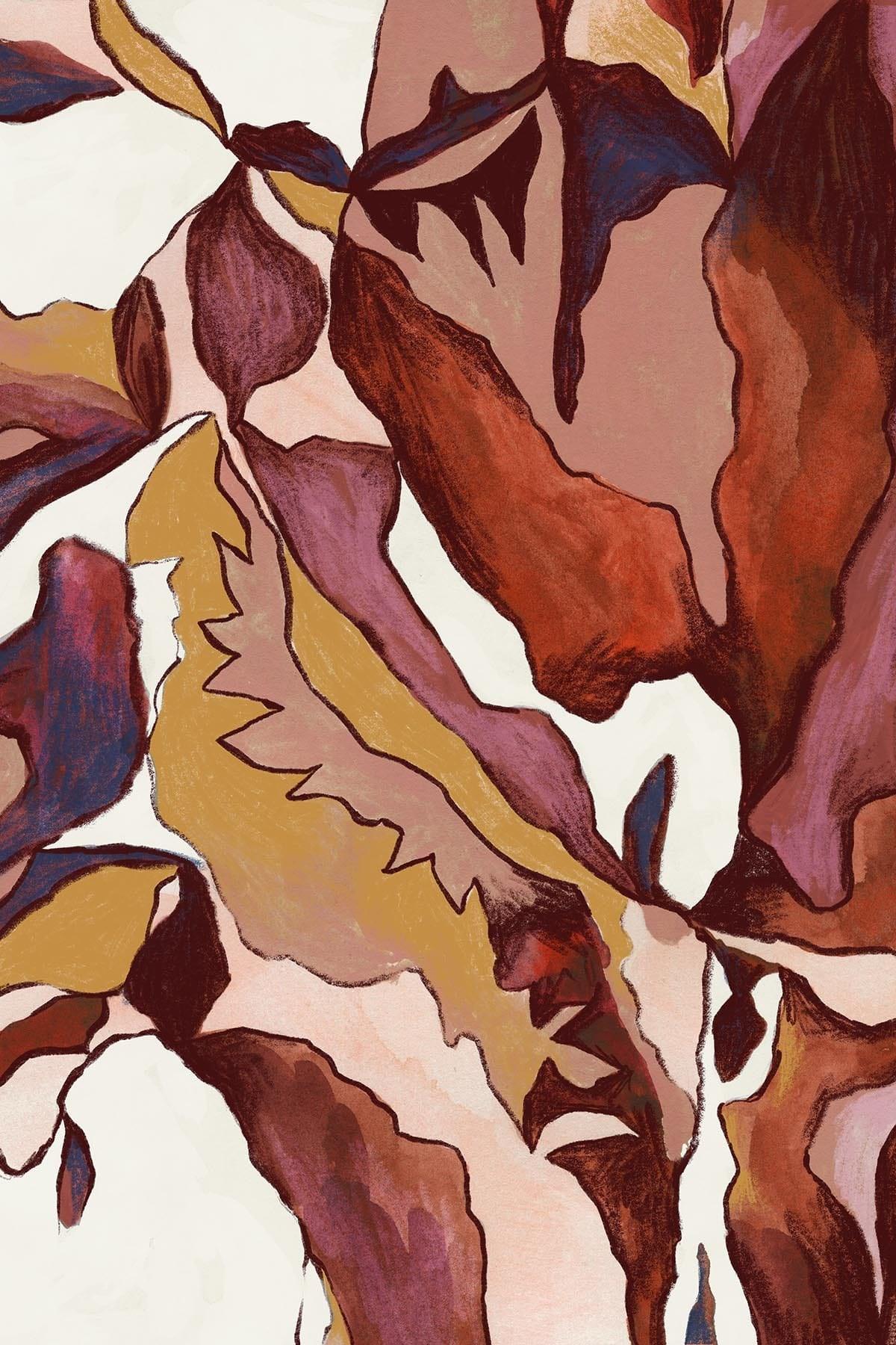  Eclectic Art Red