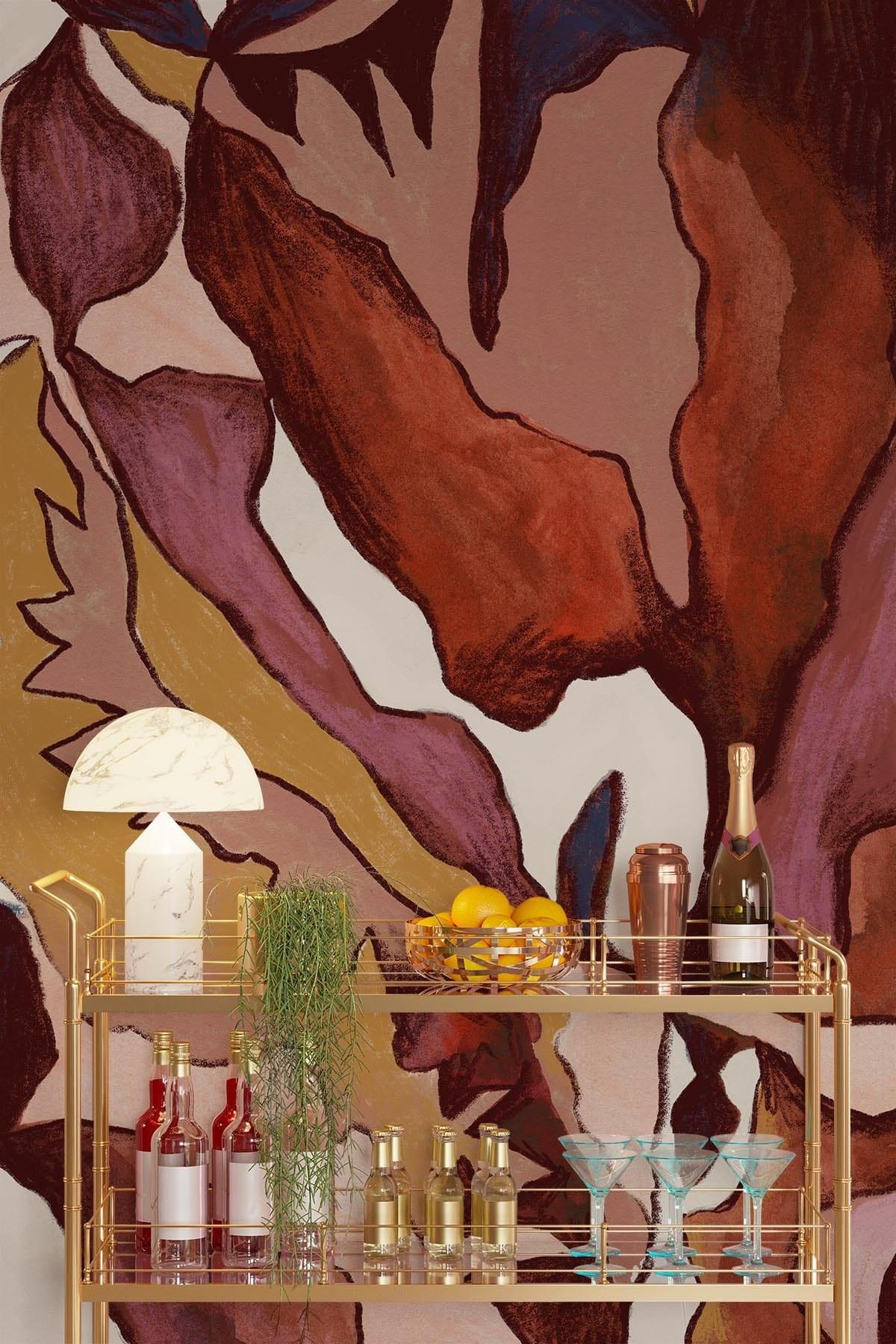  Eclectic Art Red