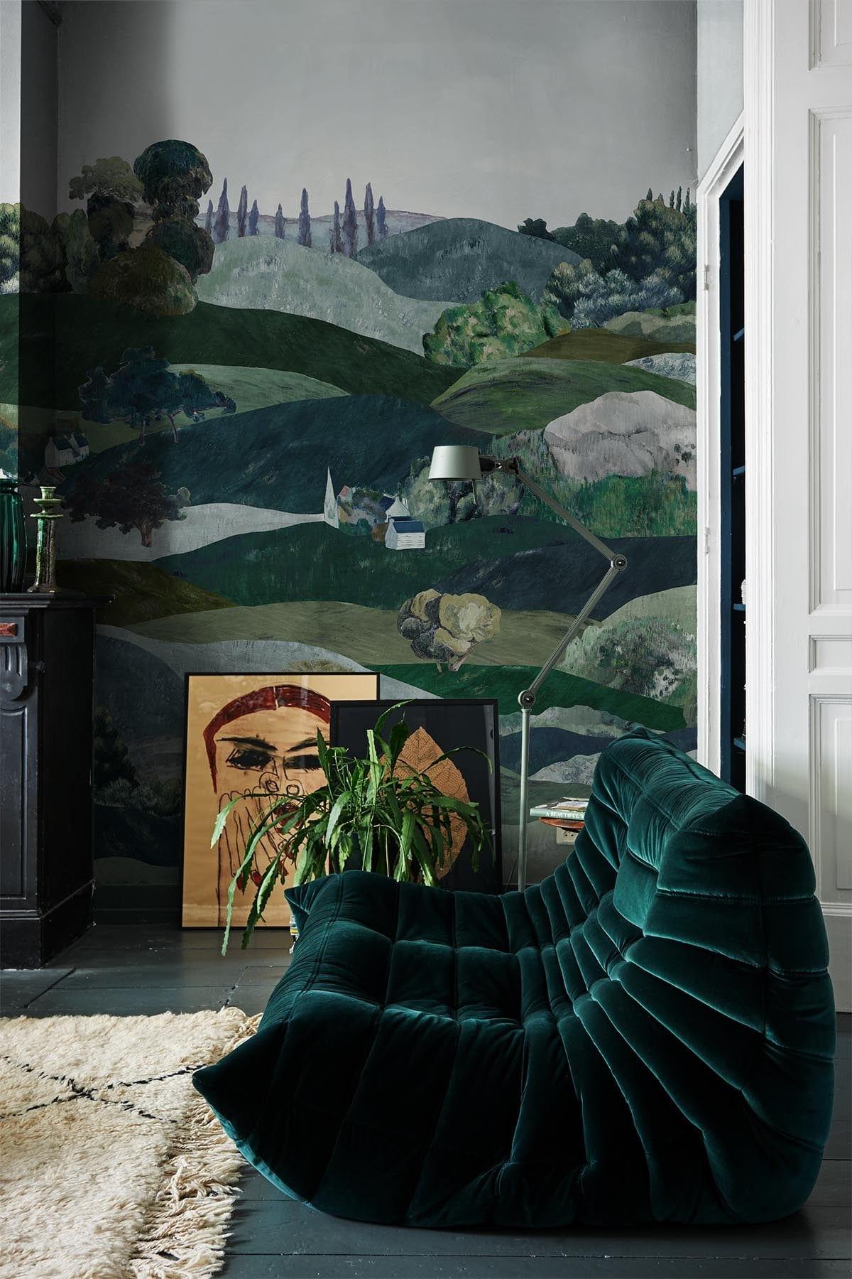  Eclectic Landscape Green