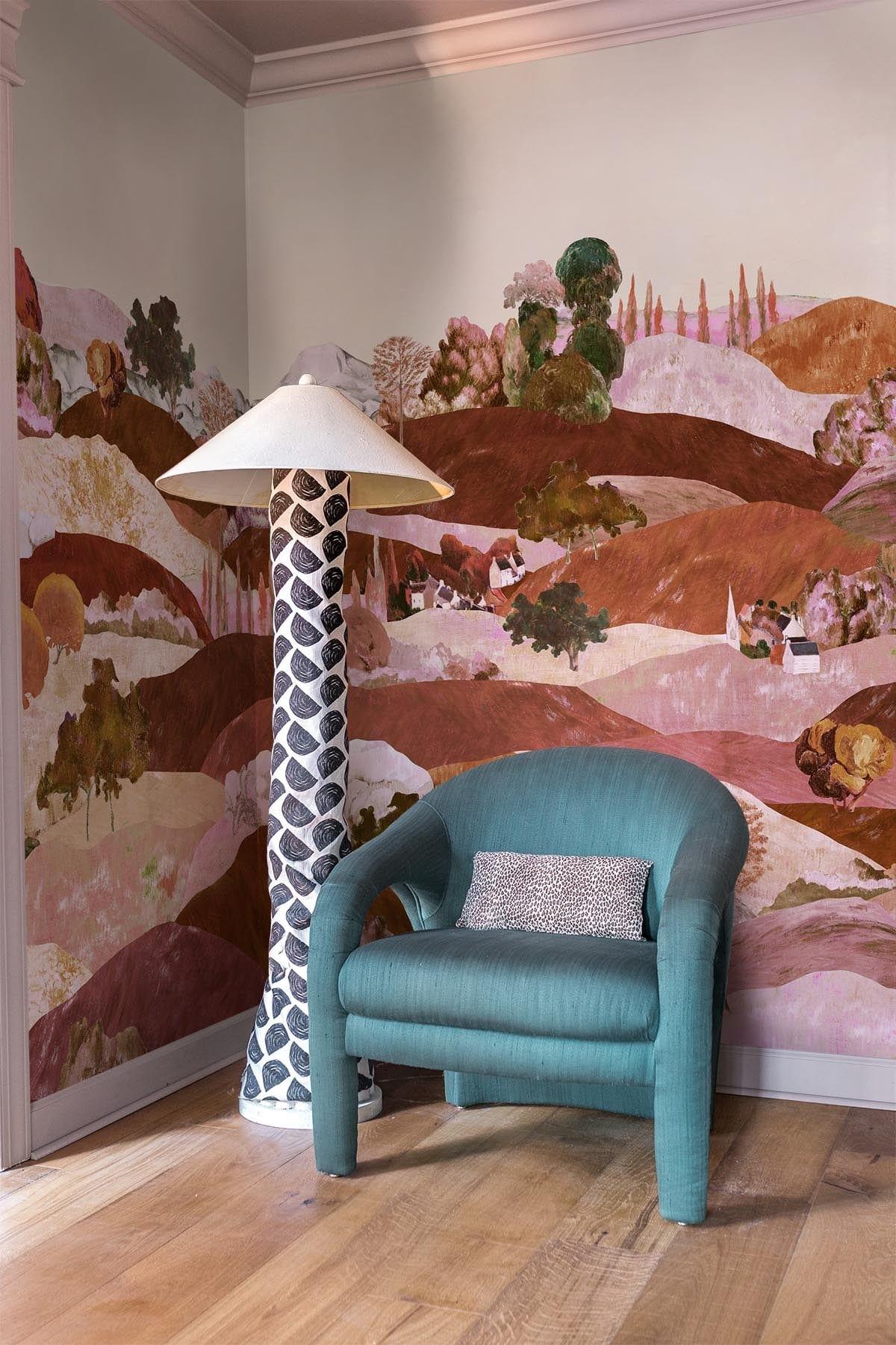  Eclectic Landscape Pink