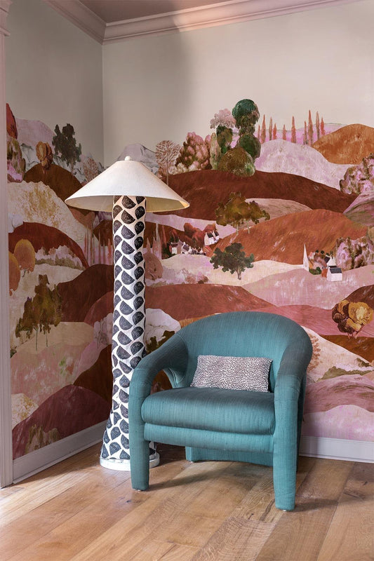  Eclectic Landscape Pink