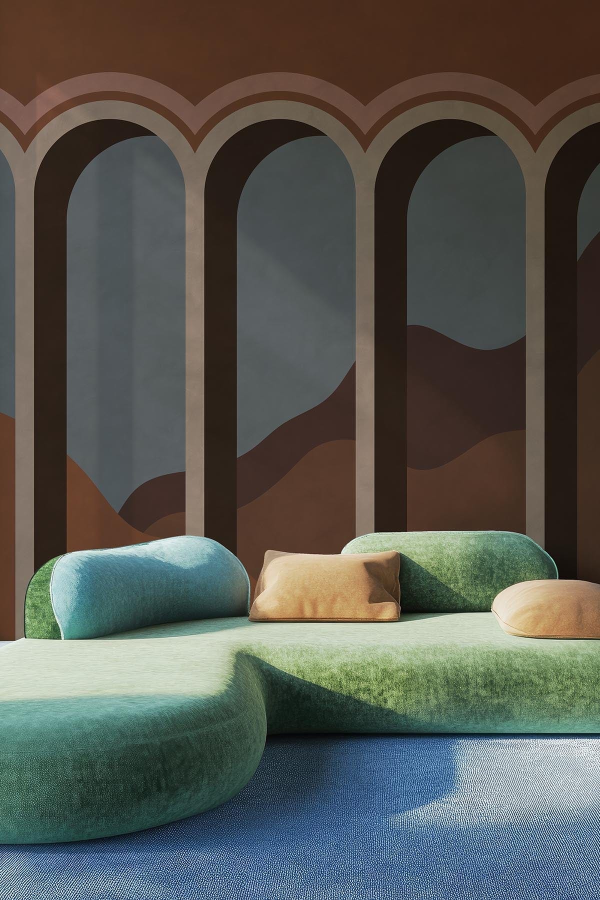  Arch Landscape Brown