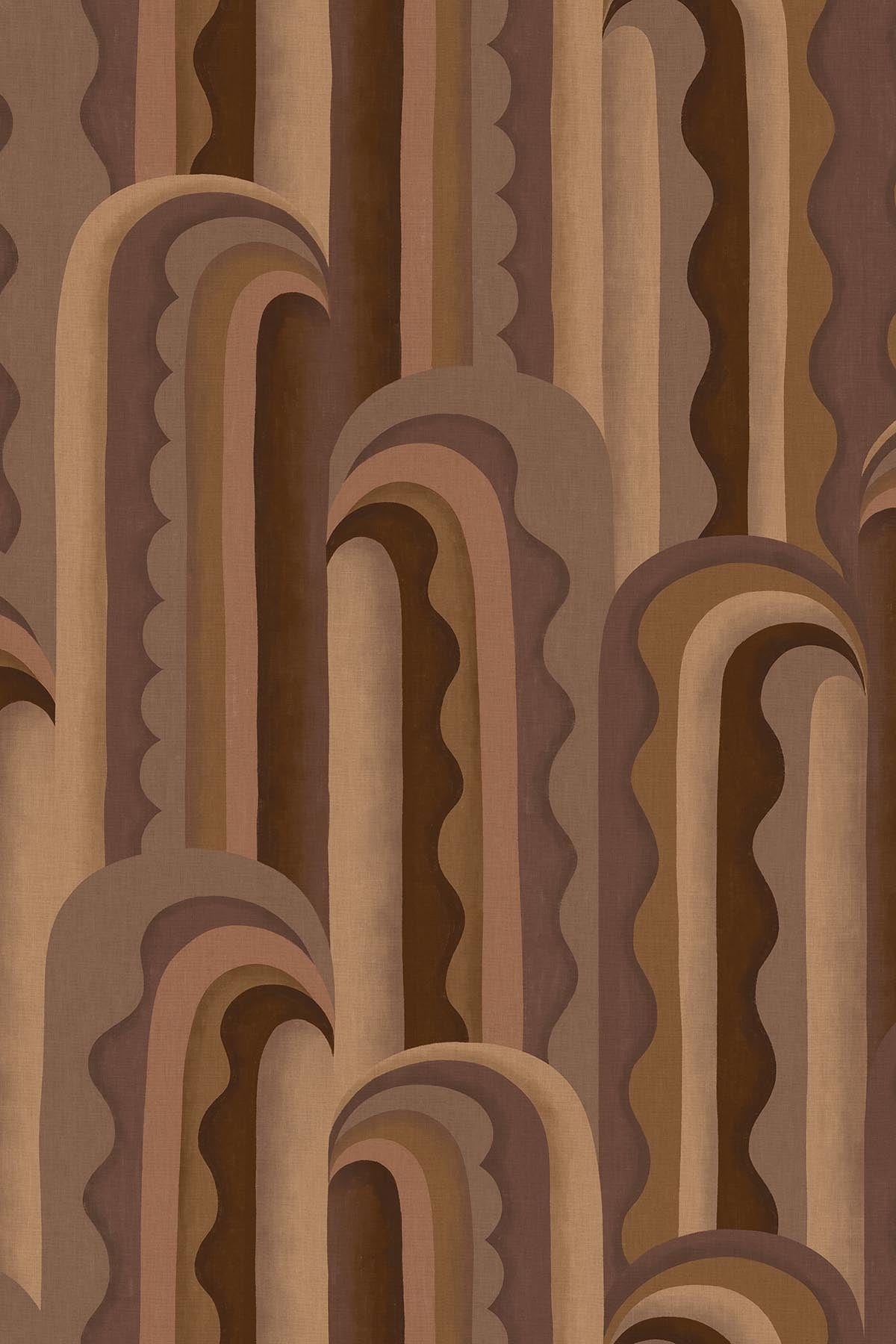  Wavy Arch Brown