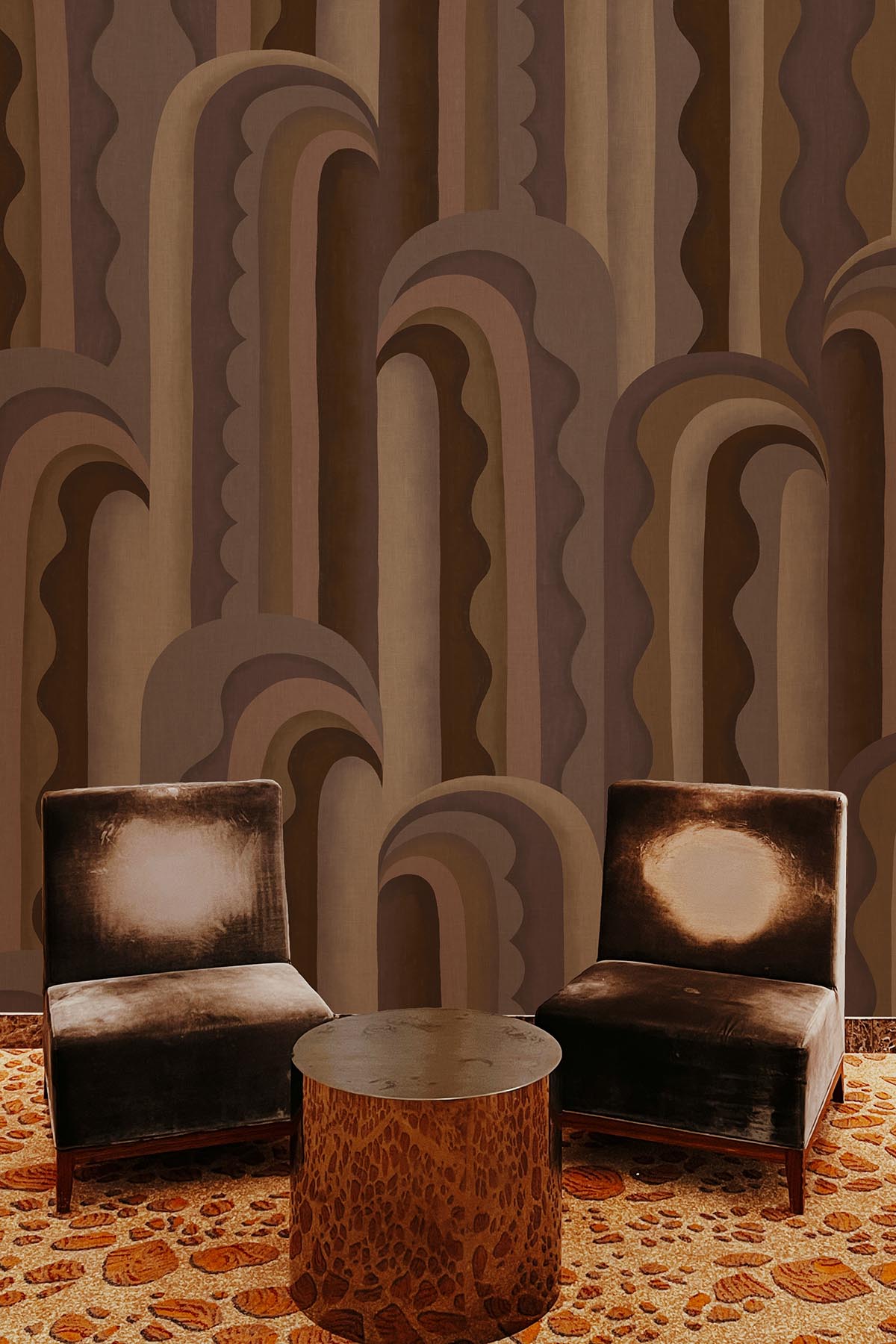  Wavy Arch Brown