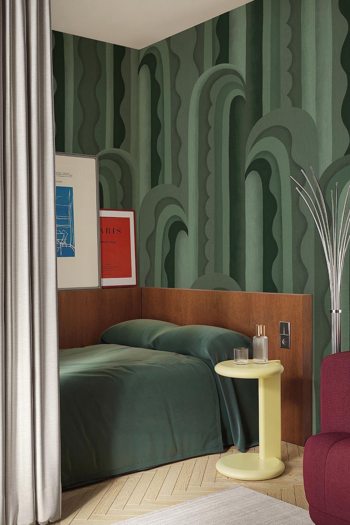 Wavy Arch Green