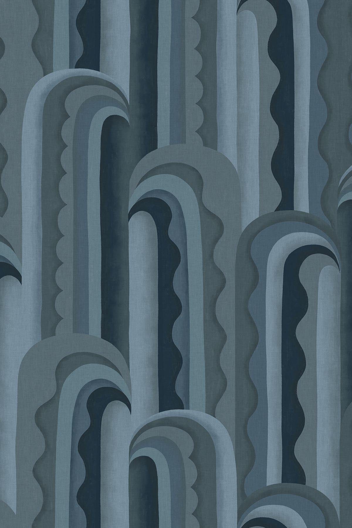  Wavy Arch Blue