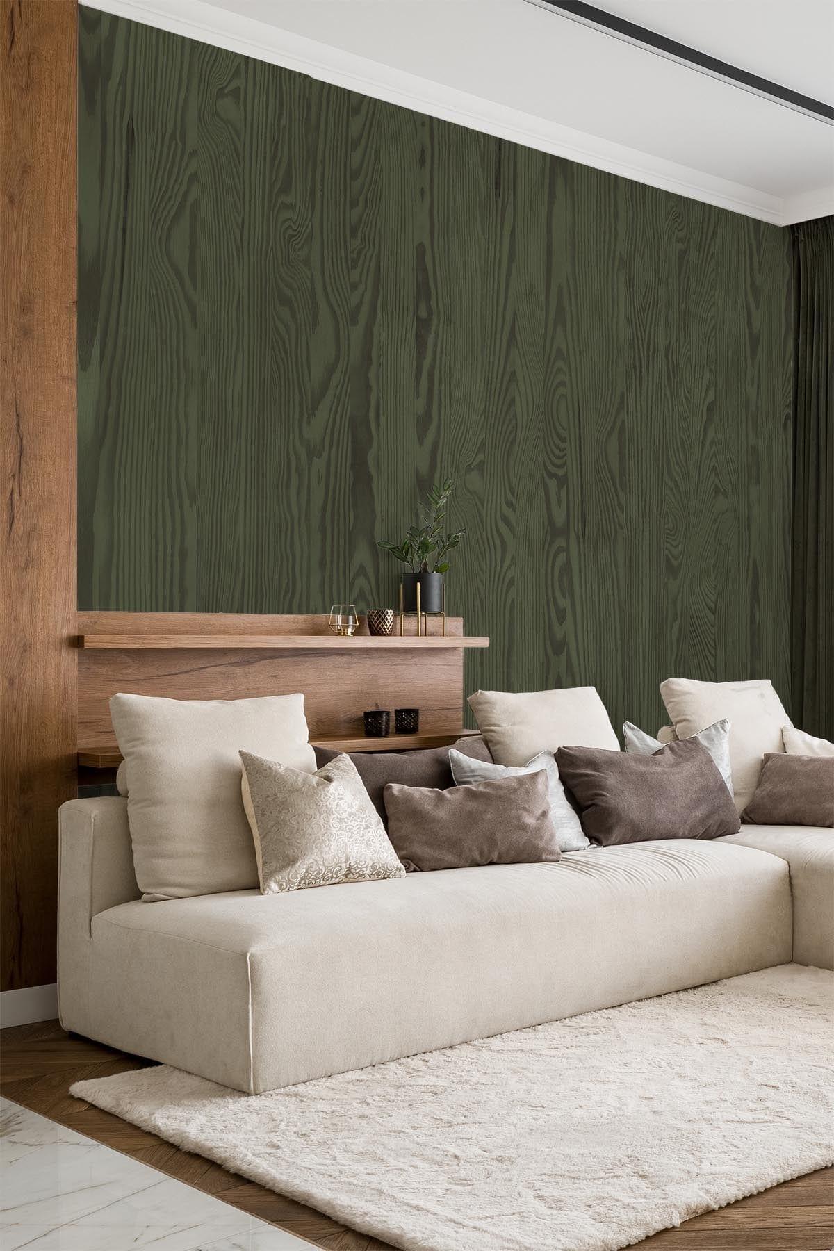  Wood Wallpaper Green Pine Wood