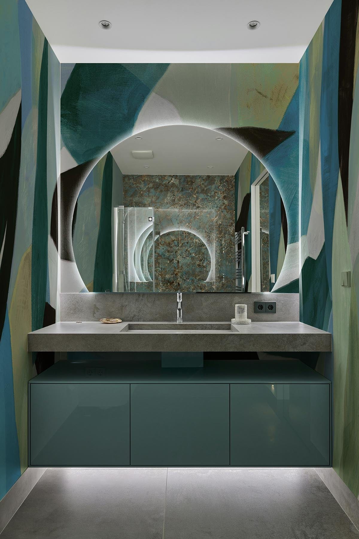  Bold Shapes Teal