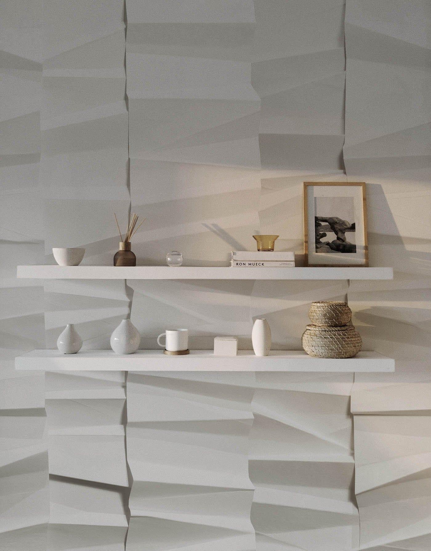  Origami Folds White