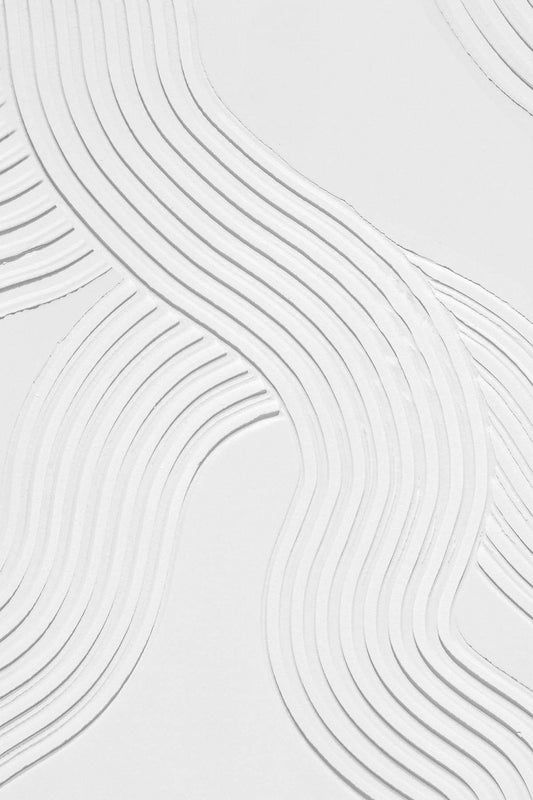  Plaster Lines White