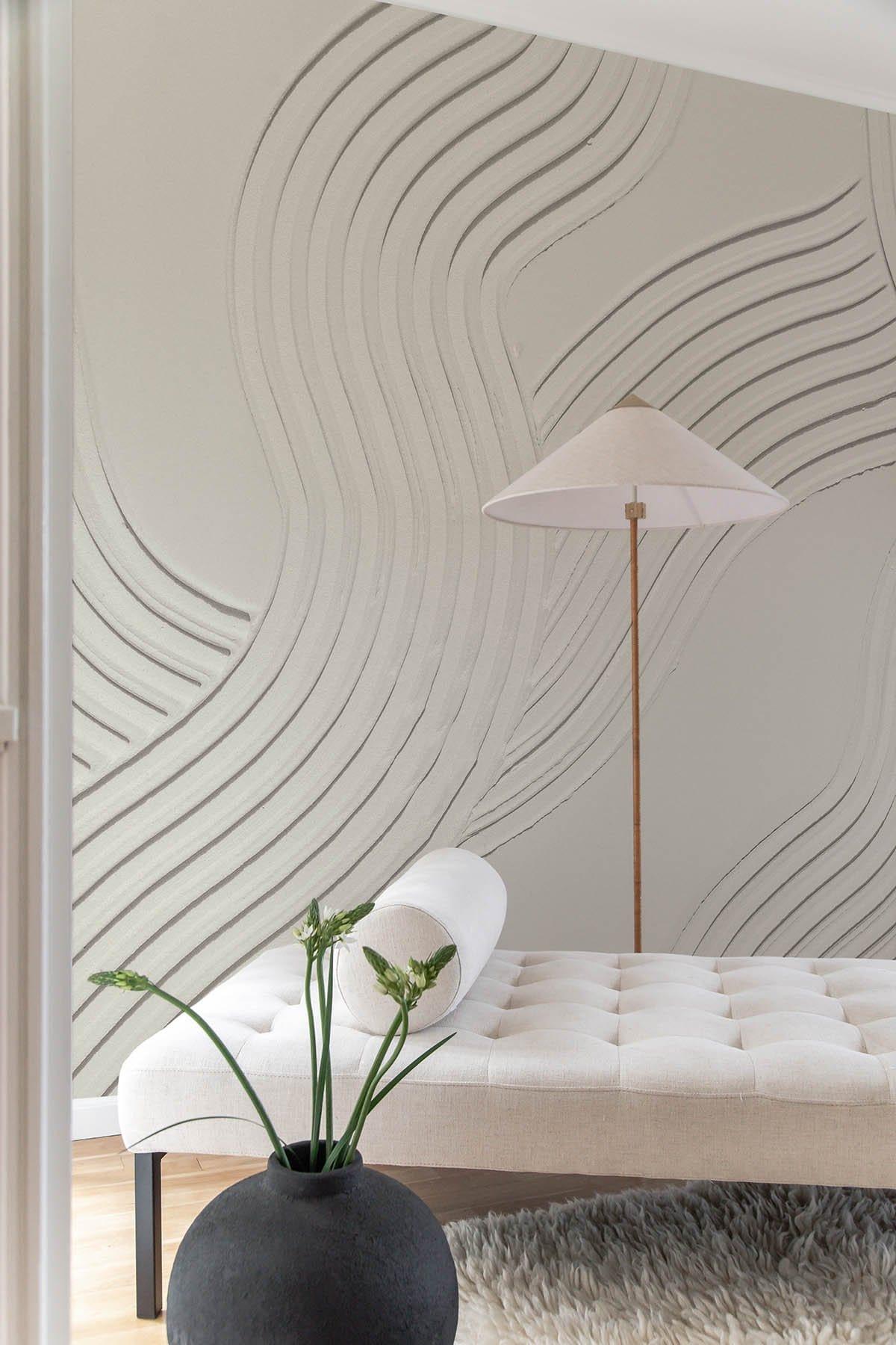  Plaster Lines Sage Beige