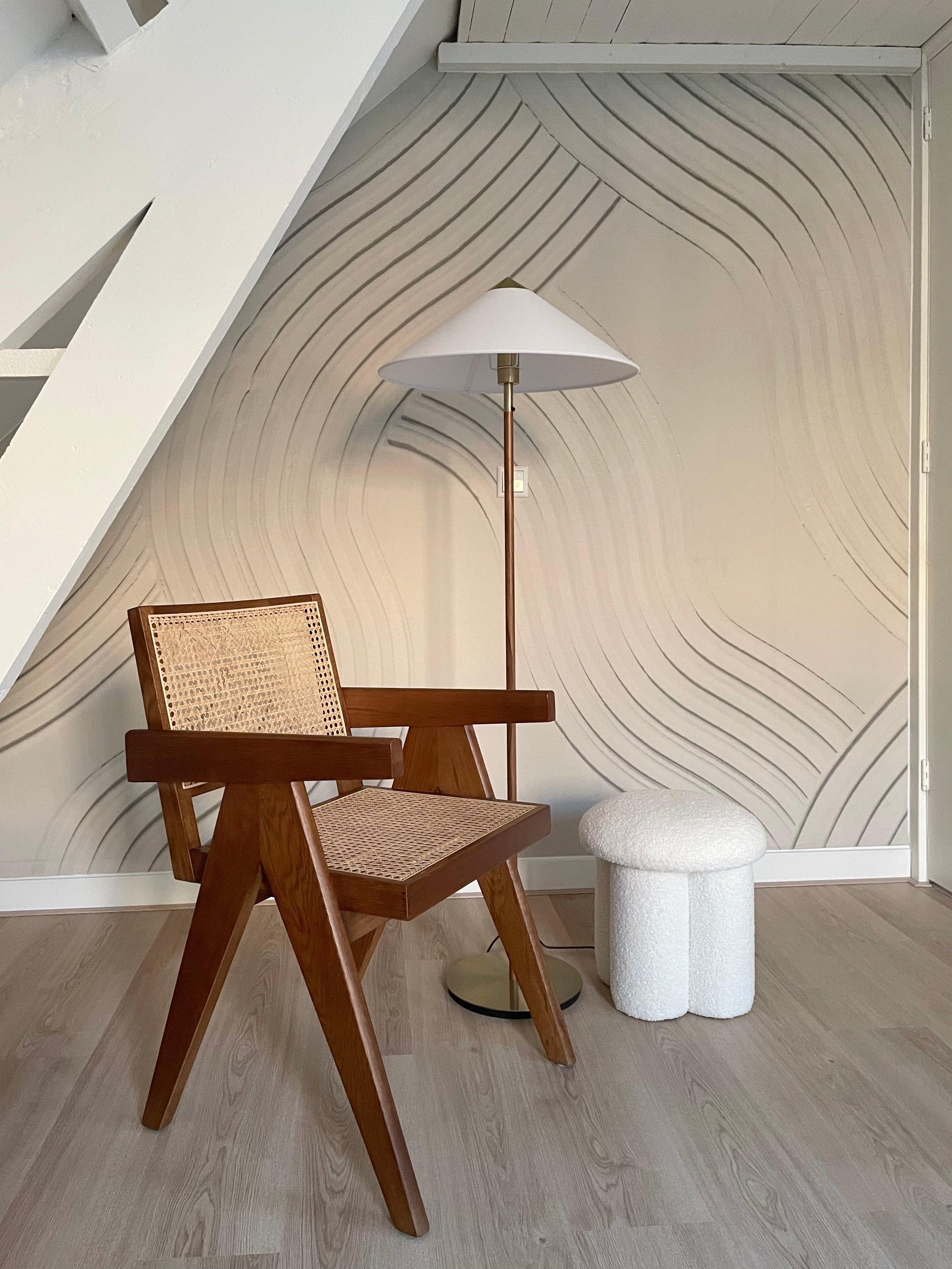  Plaster Lines Sage Beige
