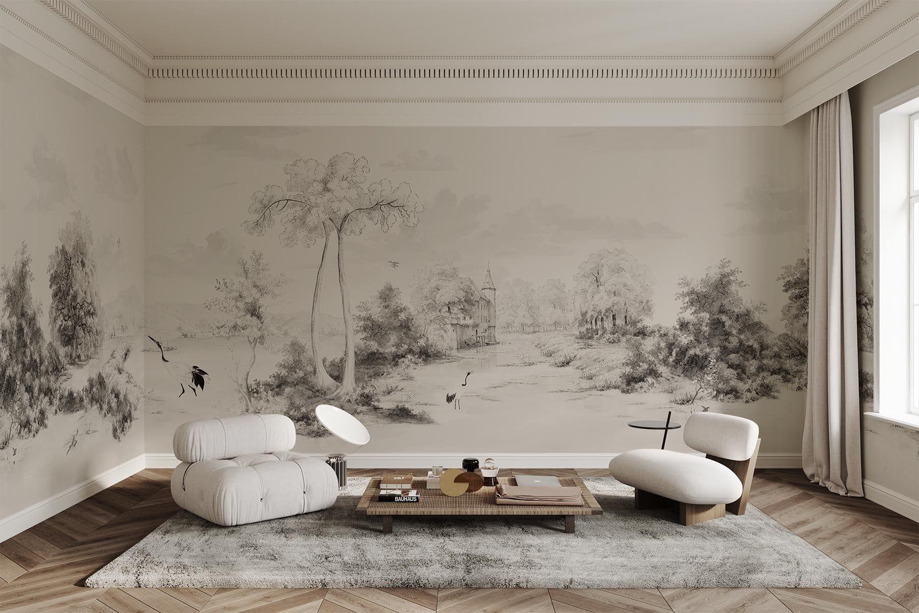  Scenic Landscape Beige
