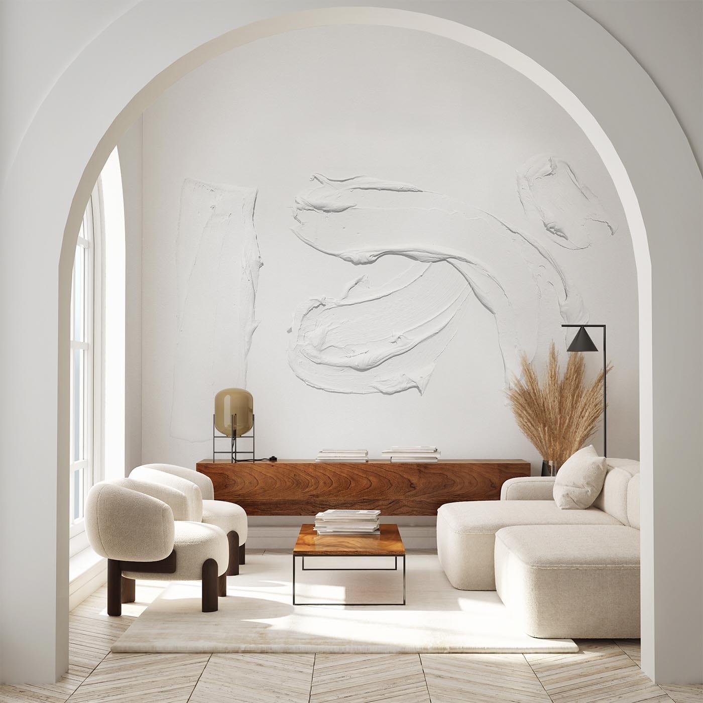  Plaster Art White