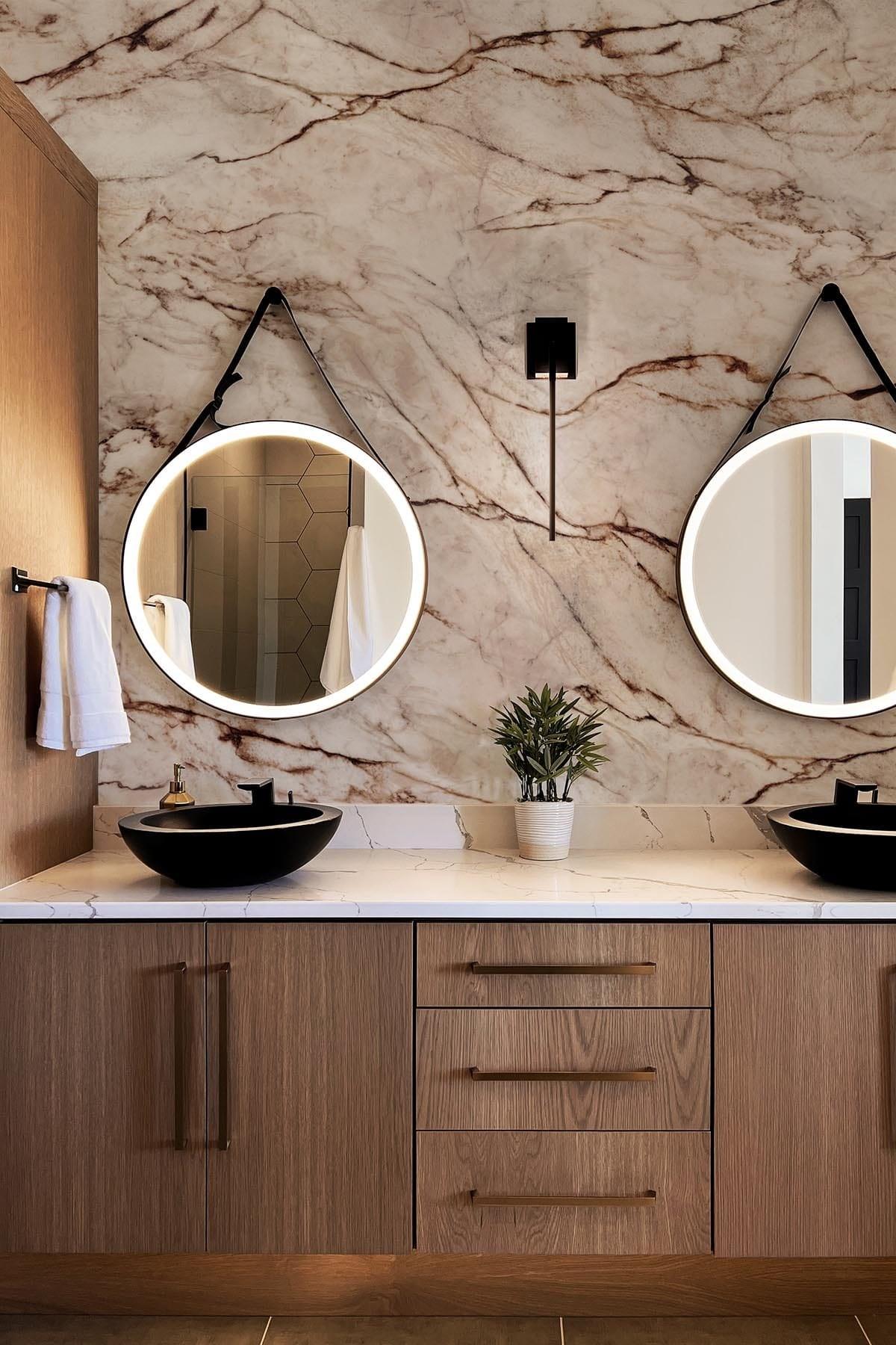  Marble Wall Mural Light Brown