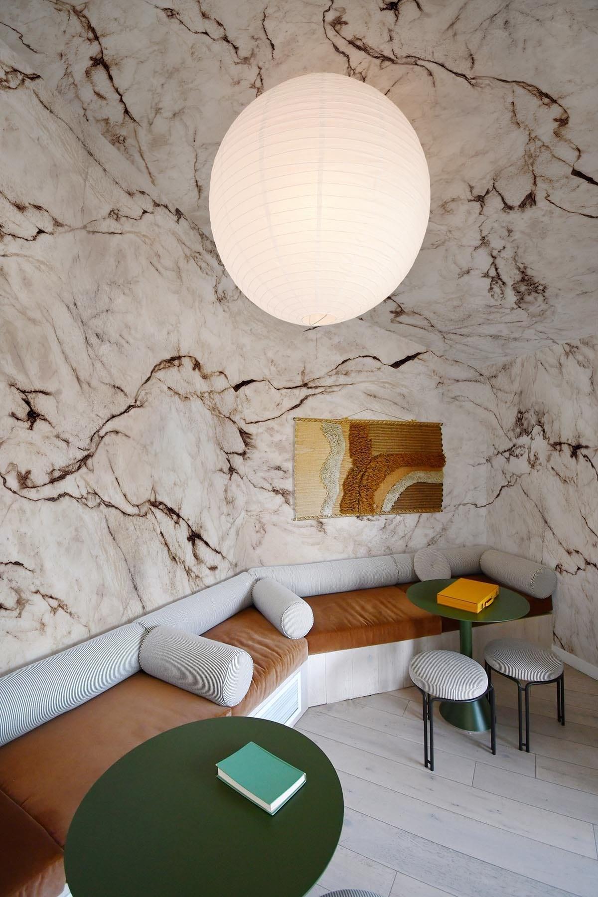  Marble Wall Mural Light Brown