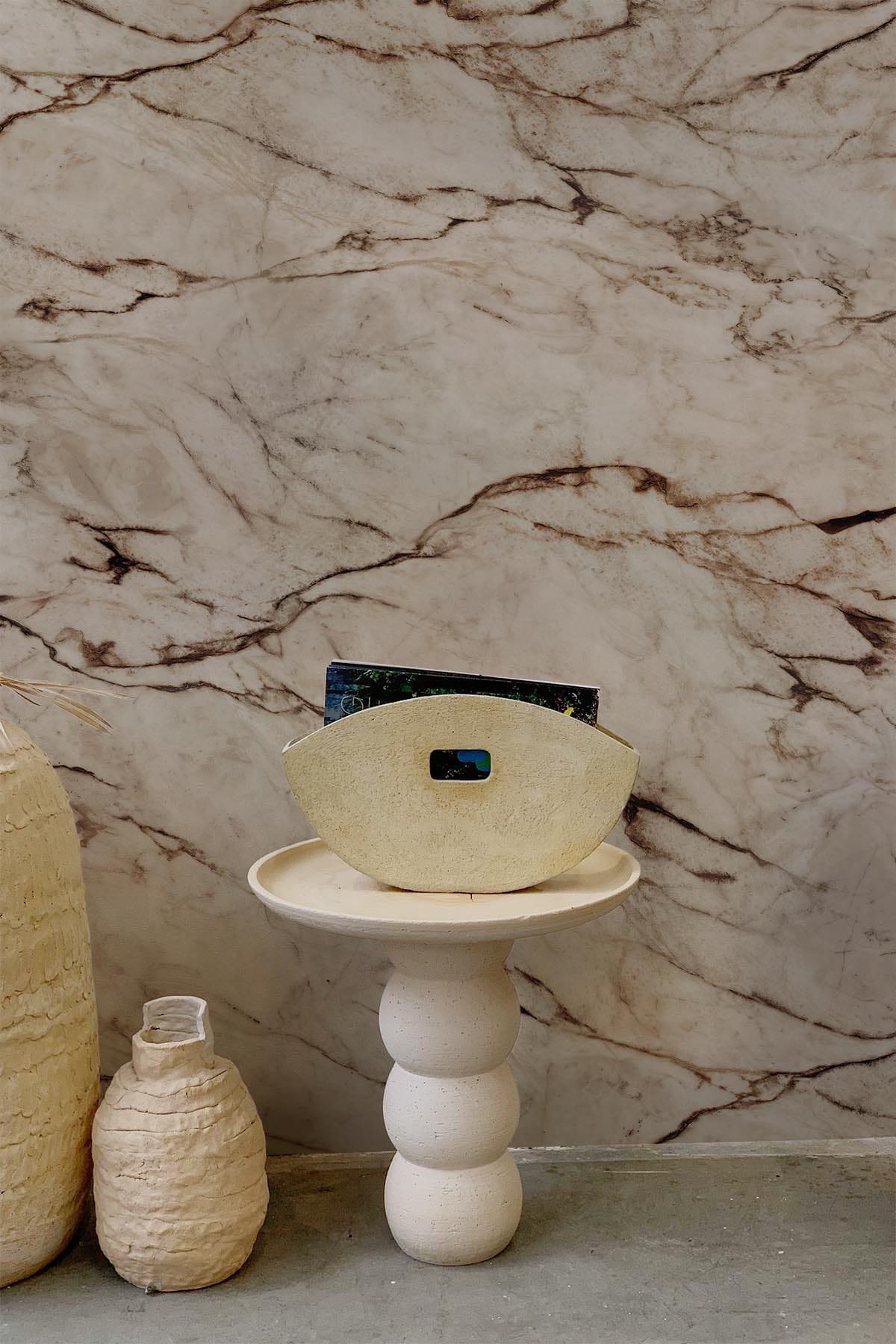  Marble Wall Mural Light Brown