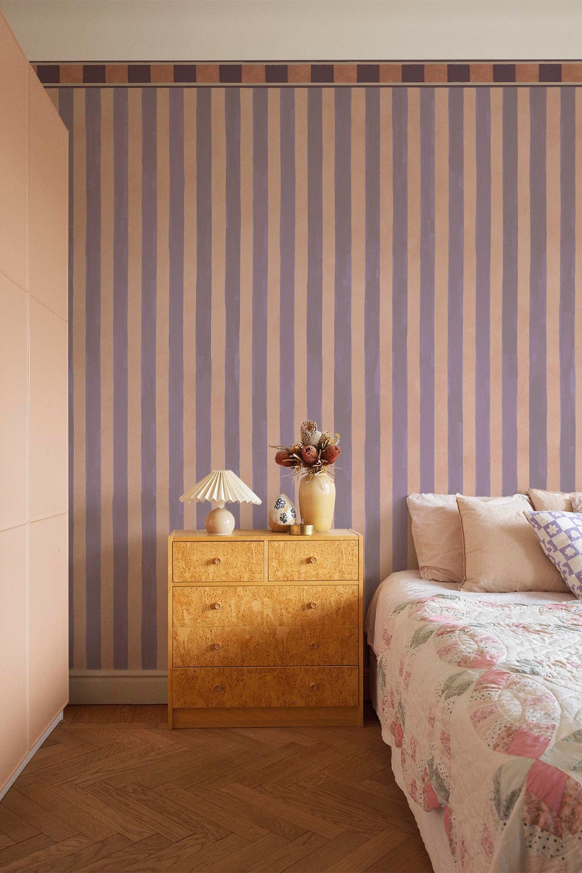  The Bold Stripe Lavender
