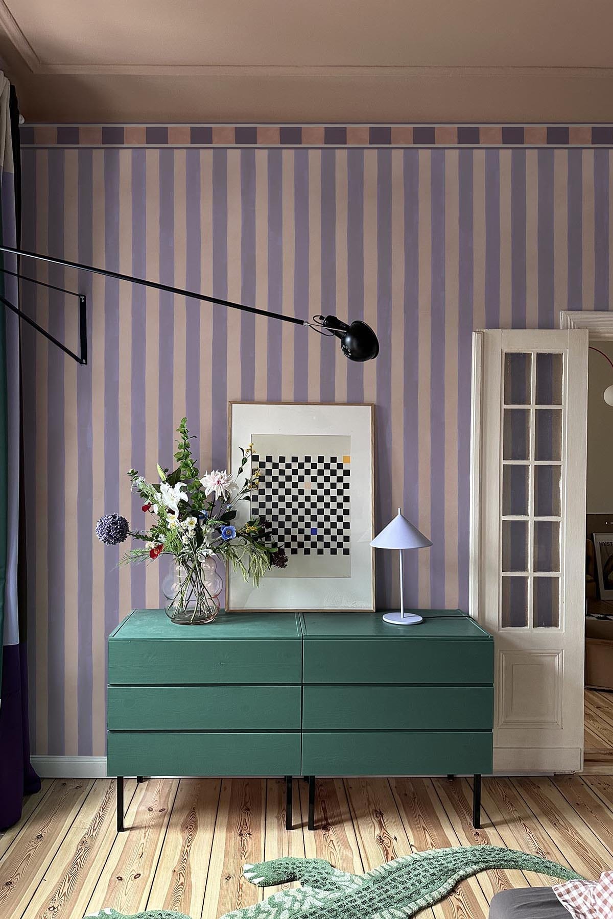  The Bold Stripe Lavender