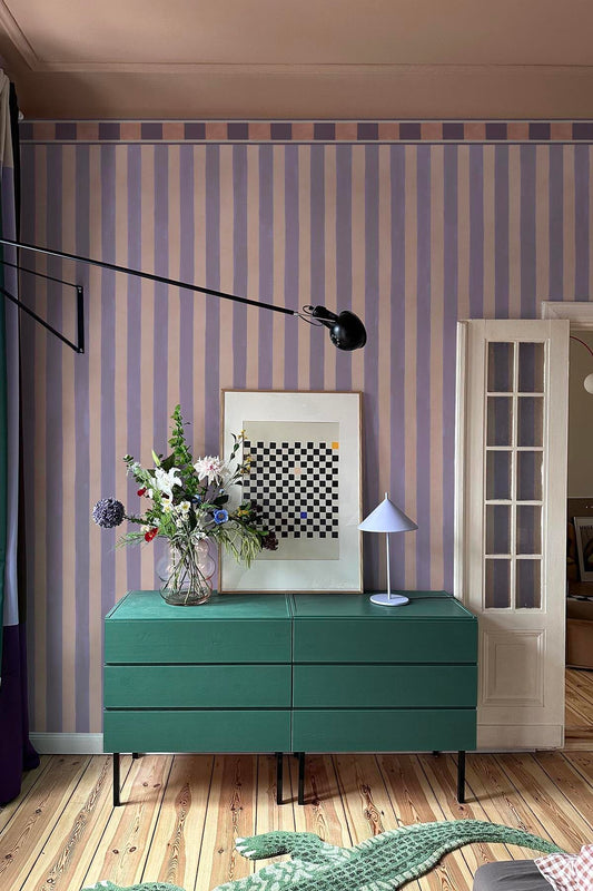  The Bold Stripe Lavender