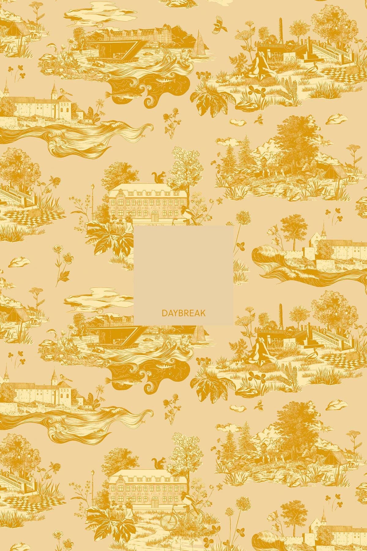  The Oslo Toile Yellow