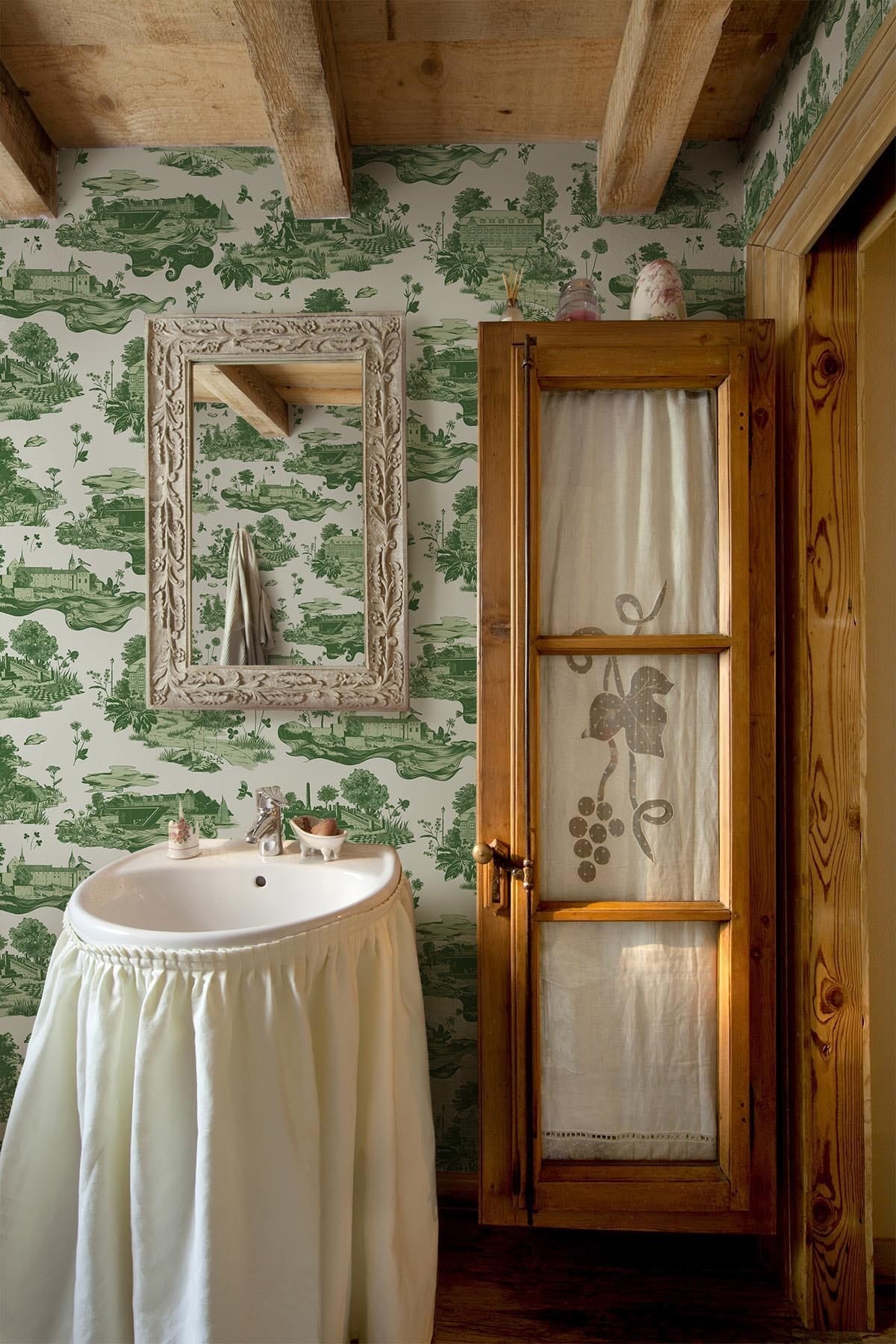  The Oslo Toile Green