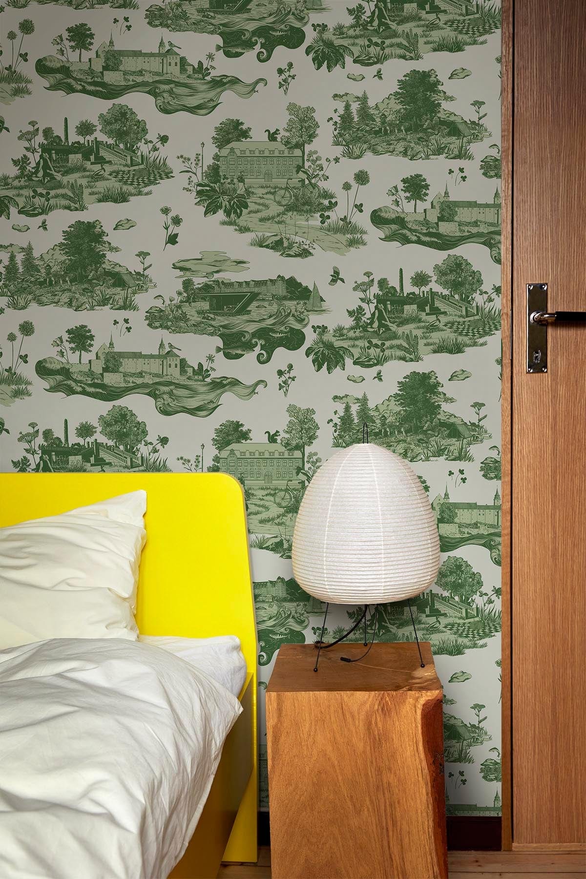  The Oslo Toile Green