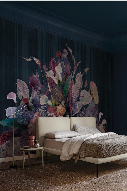 Floral Art Blue