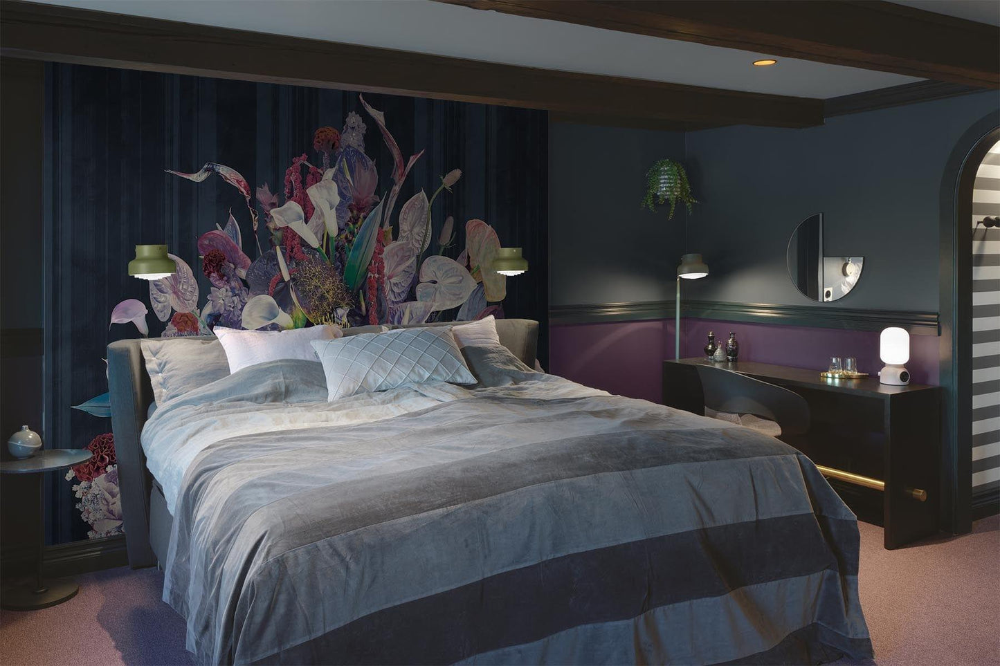  Floral Art Blue