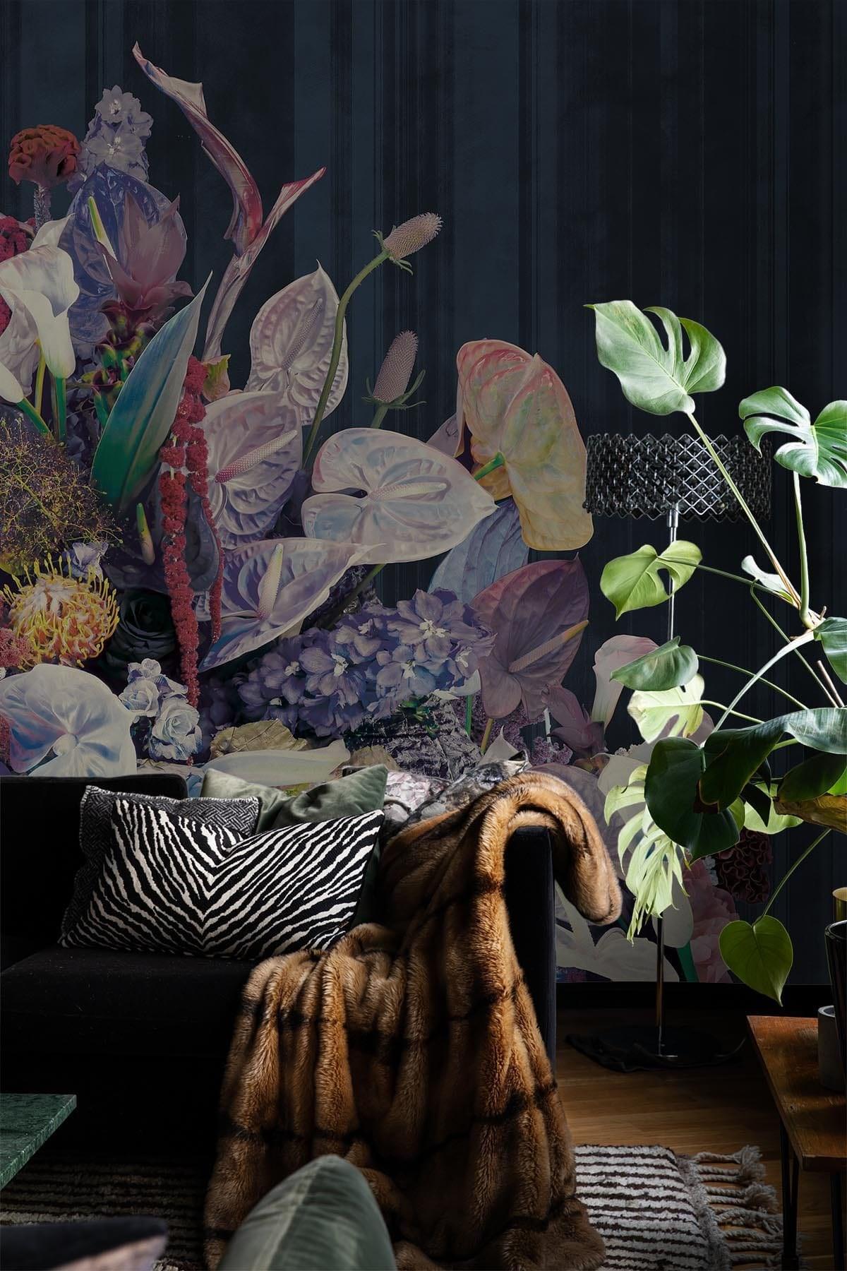  Floral Art Blue