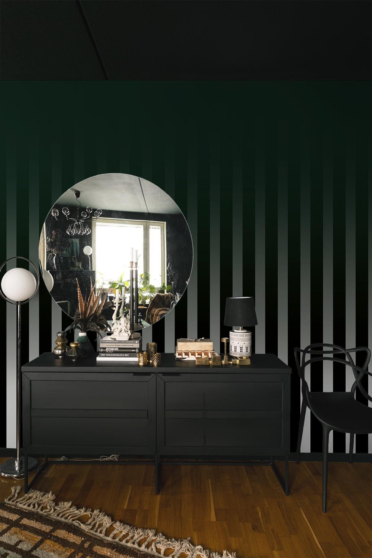  Gradient Stripe Green