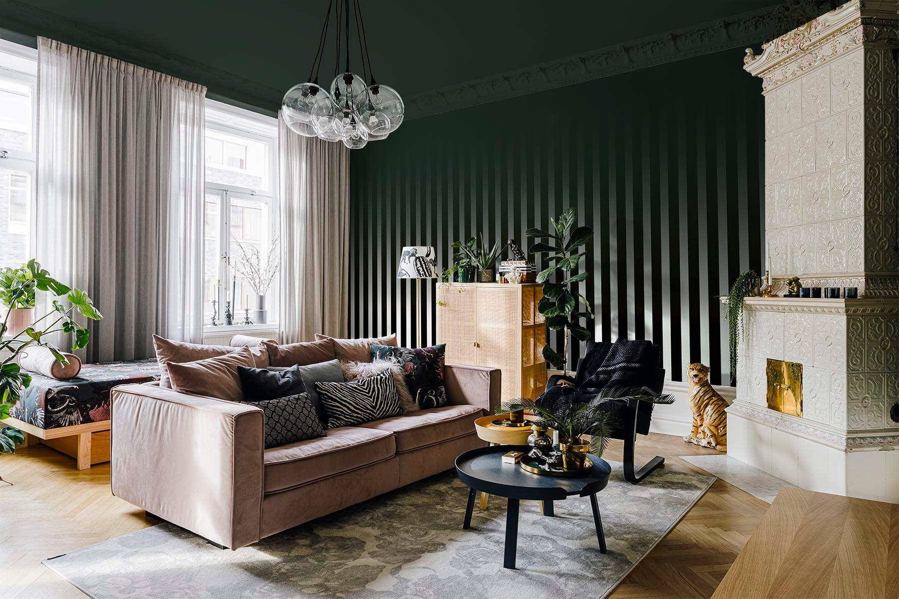  Gradient Stripe Green