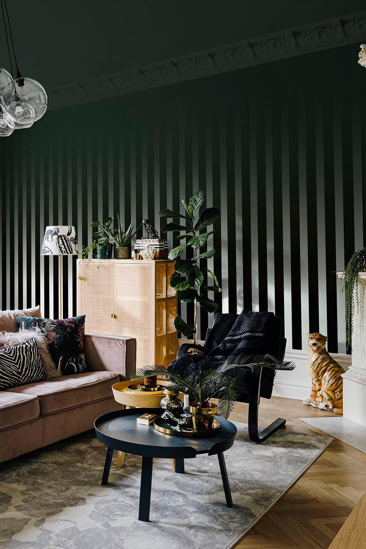  Gradient Stripe Green