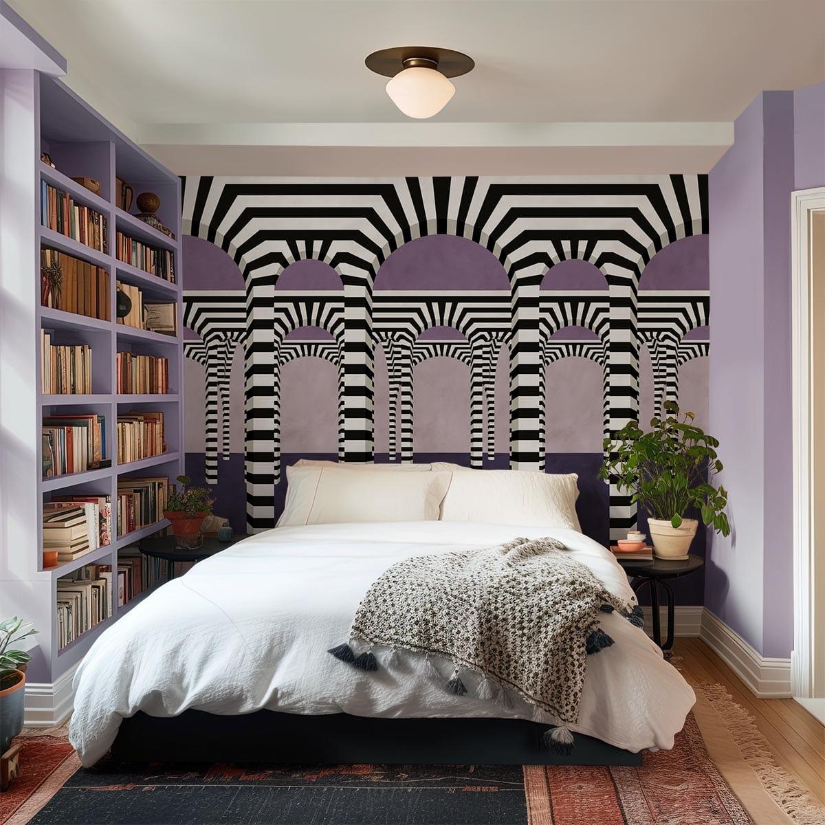  Striped Archway Purple