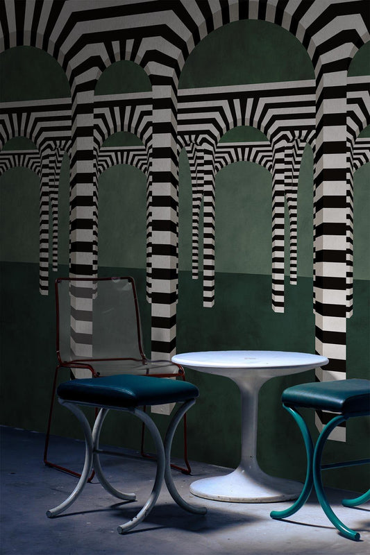  Striped Archway Green