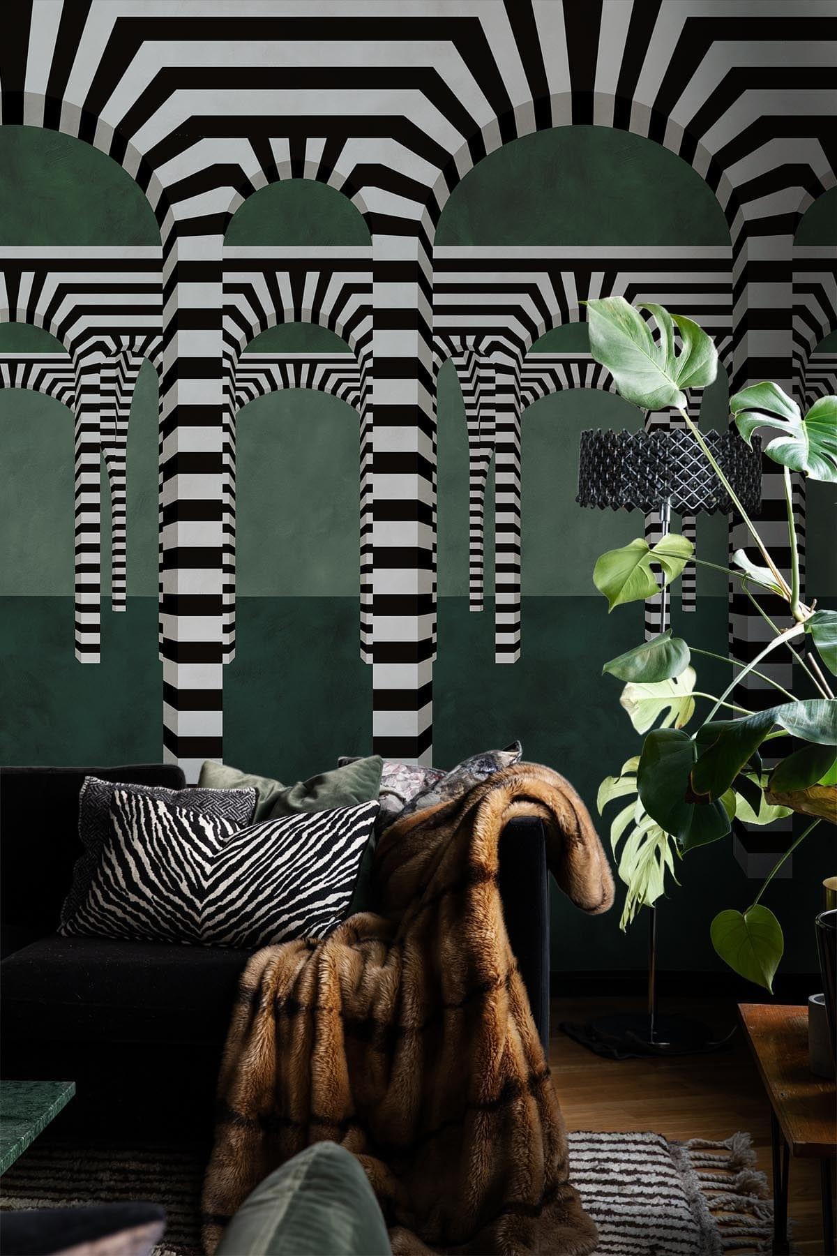  Striped Archway Green