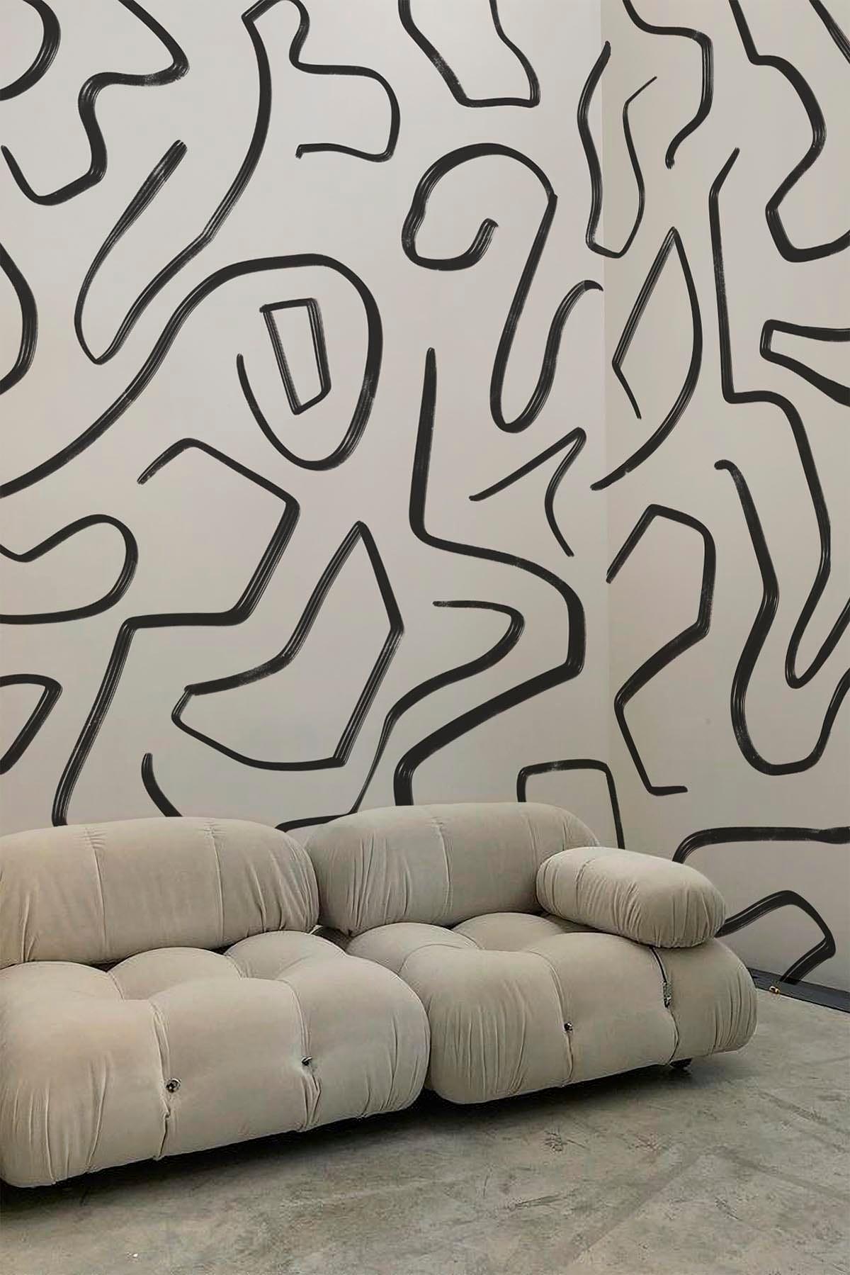  Artistic Lines Black