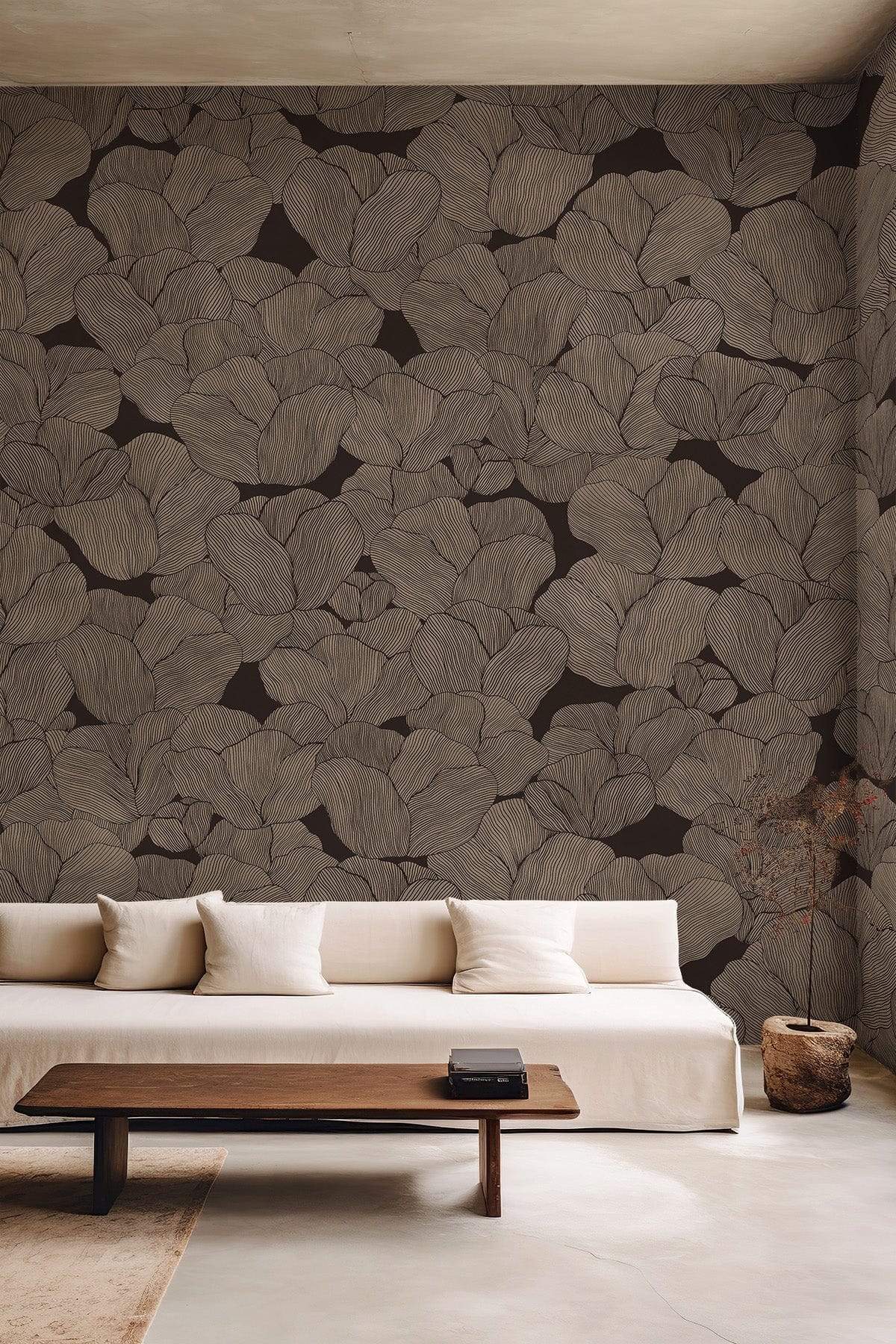  Graphic Flora Beige